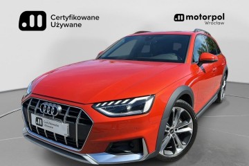 Allroad B9 45 TFSI 265KM, ACC, Kamera, Hak, Wentylowane fotele, GPS