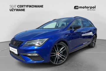 CUPRA + Pakiet Comfort "+", GPS, Kamera, Tempomat, Apple CarPlay, 1 wł